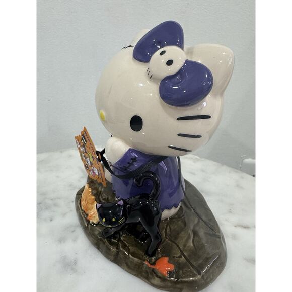 Hello Kitty Blue Sky Frankenstein Ceramic Figurine - New - Picture 3 of 5